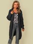Wool-Mix Fabric Casual Cardigans