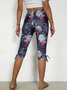 Casual Regular Fit Printed Leggings