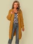 Wool-Mix Fabric Casual Cardigans