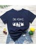 Cotton-Blend Vintage Crew Neck T-shirt