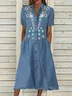 Loosen Casual Midi